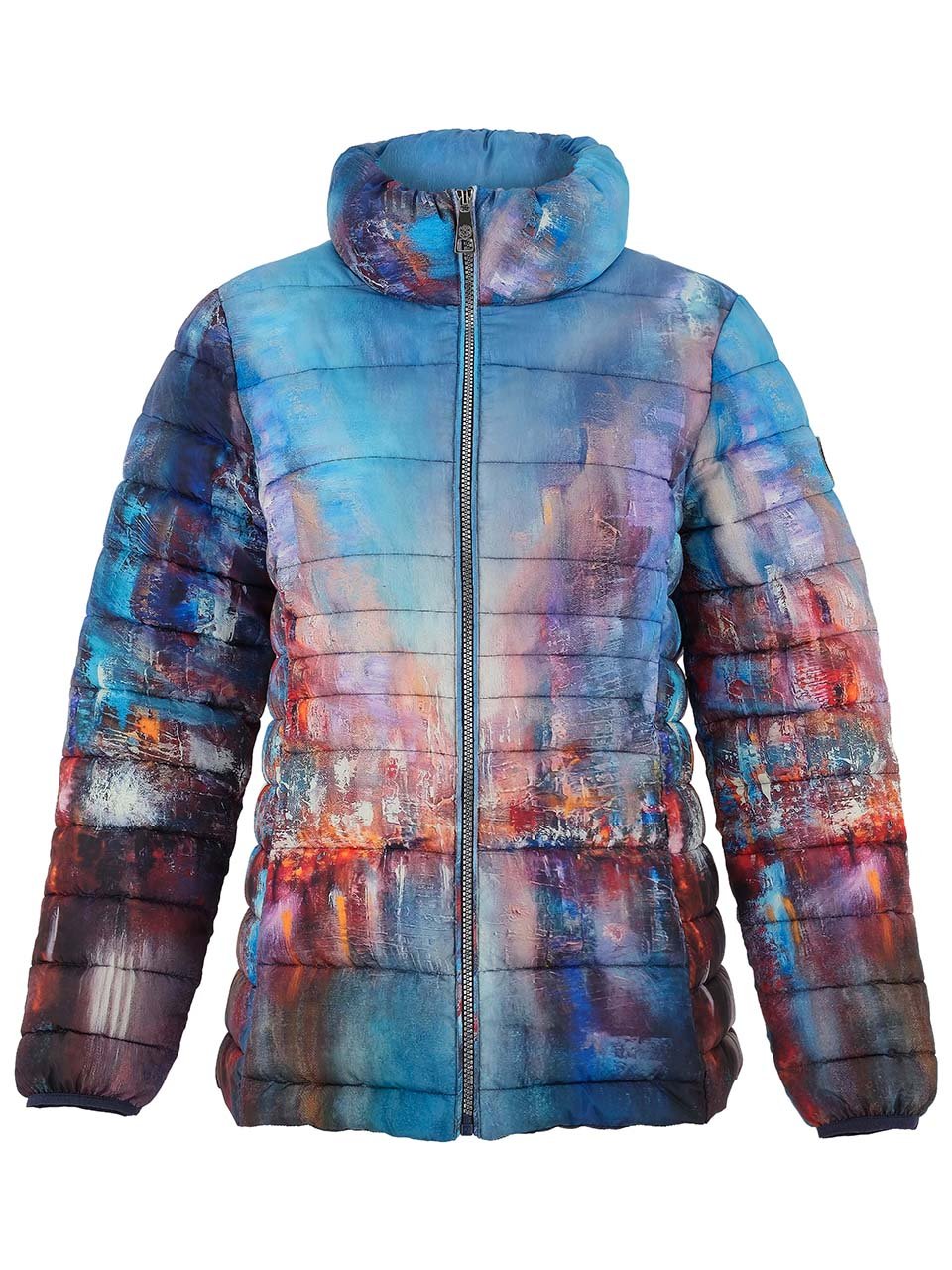 Dolcezza "The Blue City" Puffer JacketJacketsPosh Boutique