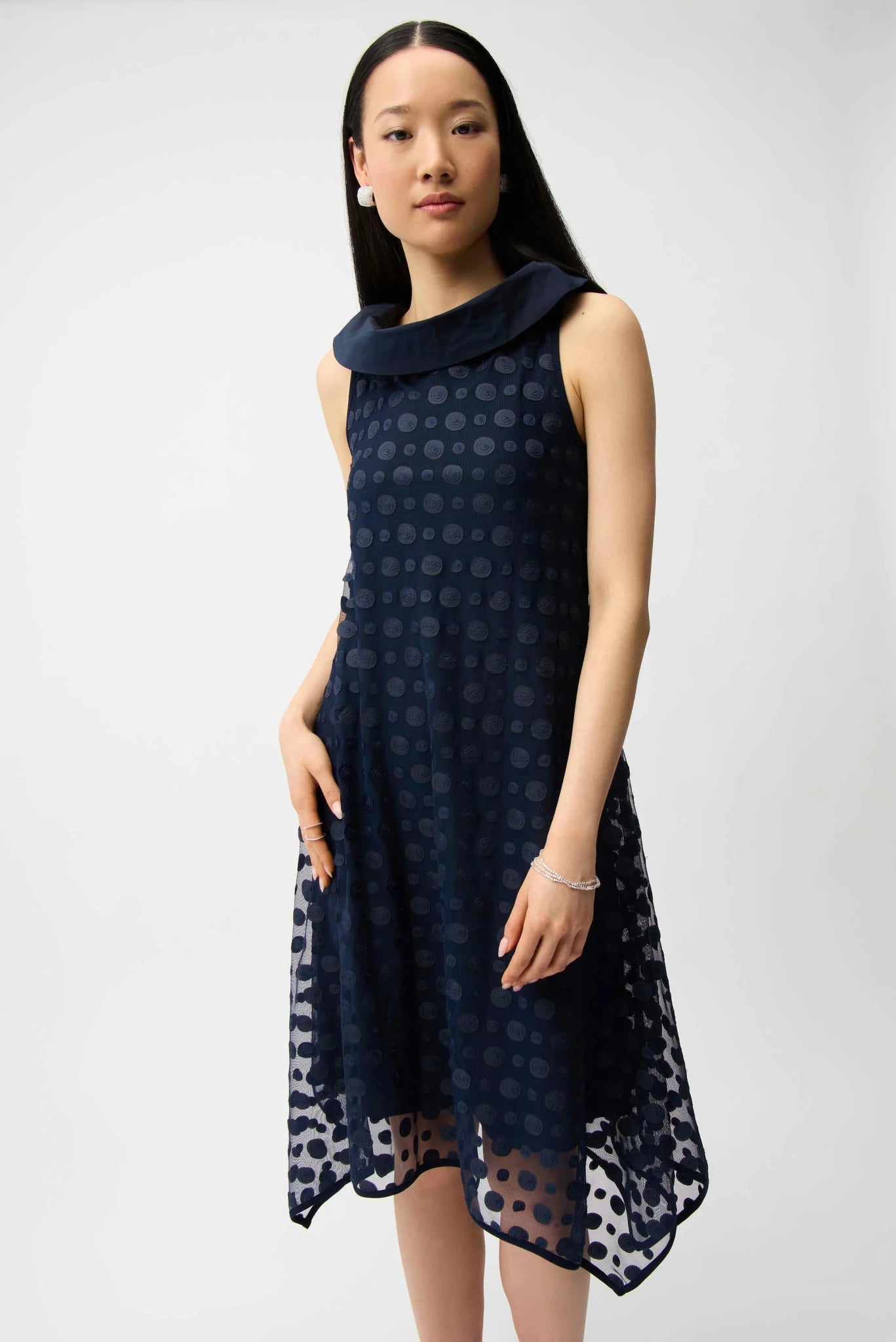 Dot Embroidered DressDressesPosh Boutique