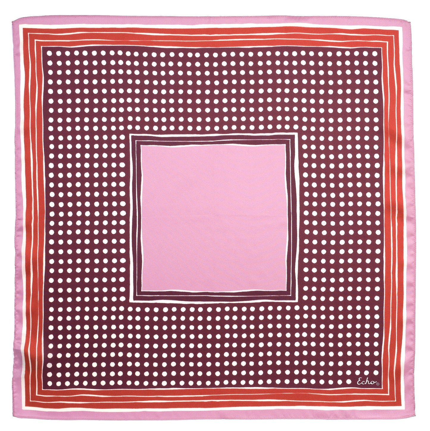 Dotty Silk BandanaPosh Boutique