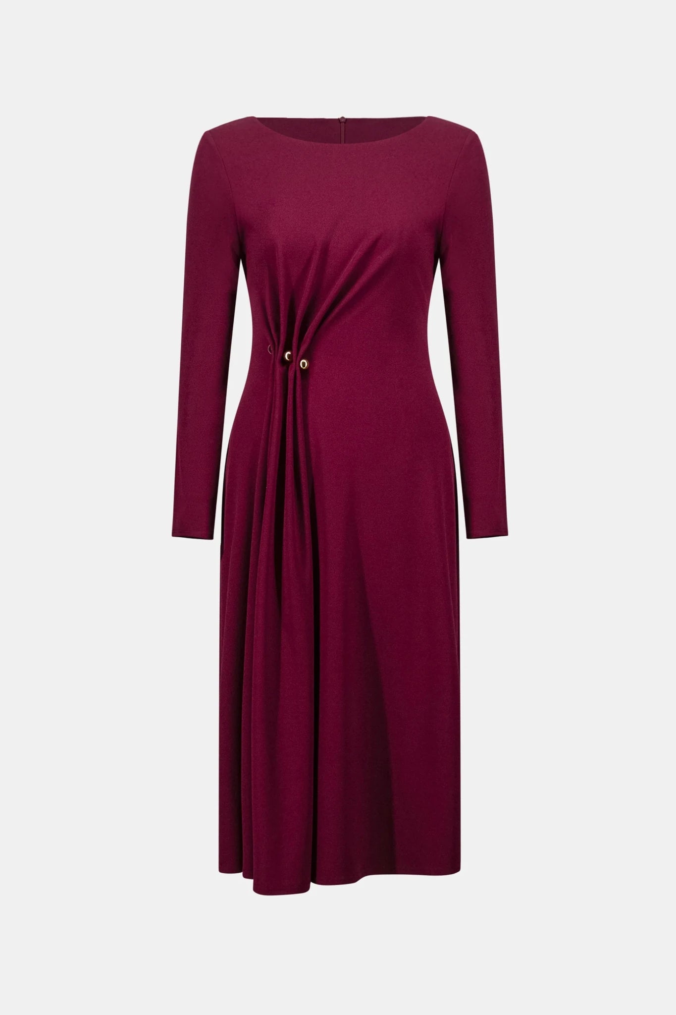 Draped Front Sheath DressDressesPosh Boutique