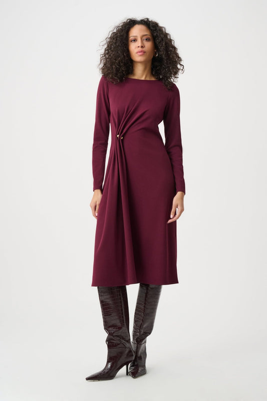 Draped Front Sheath DressDressesPosh Boutique