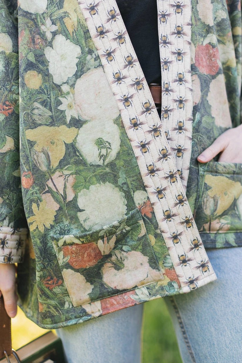 Dream in Flowers Kimono JacketJacketsPosh Boutique