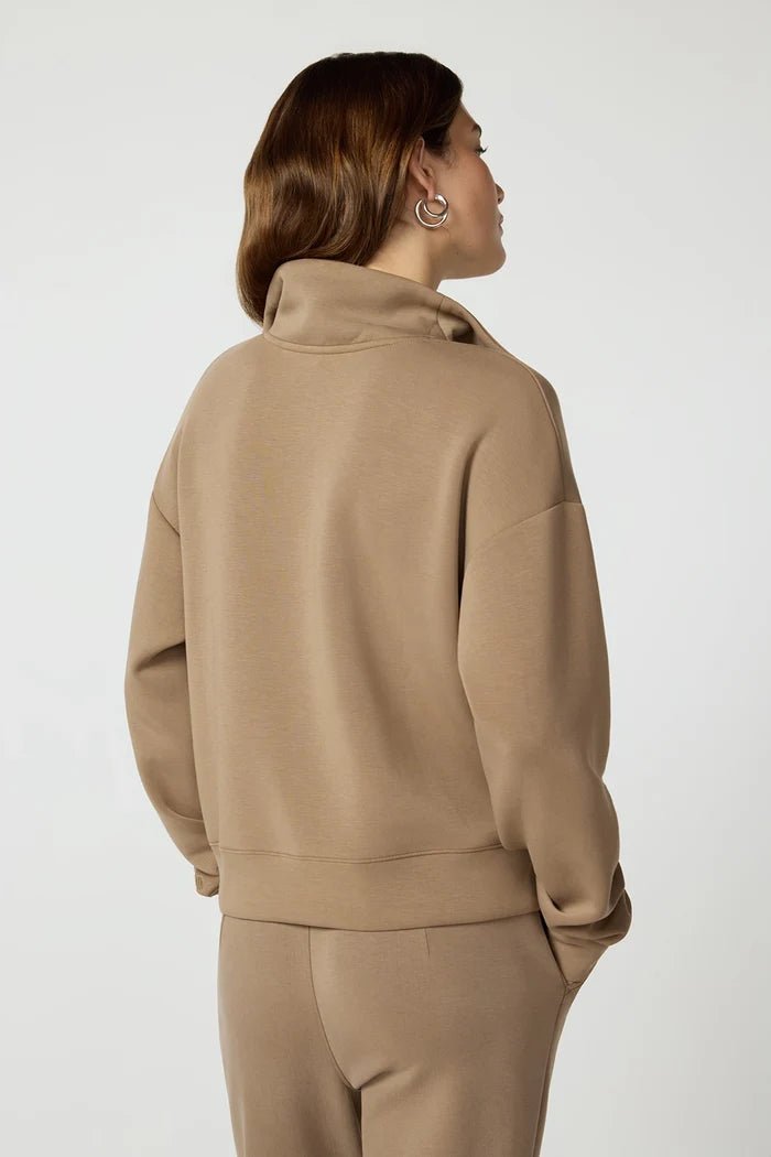 Dreamweave Long Sleeve Quarter ZipSweatersPosh Boutique