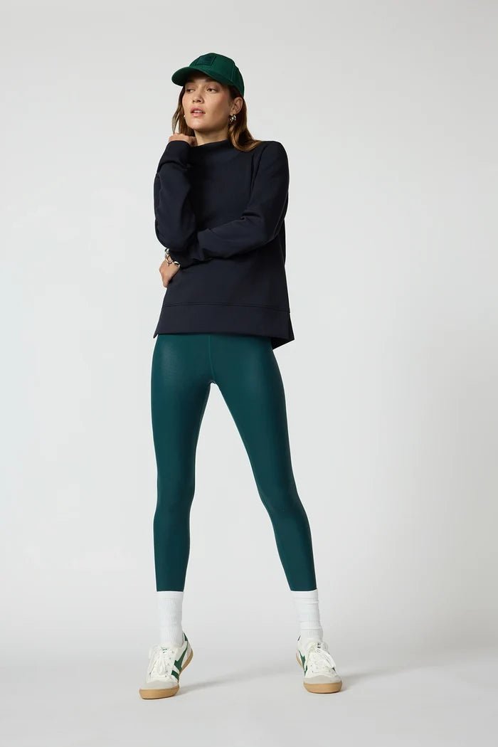 Dreamweave Mock Neck SweatshirtTopsPosh Boutique