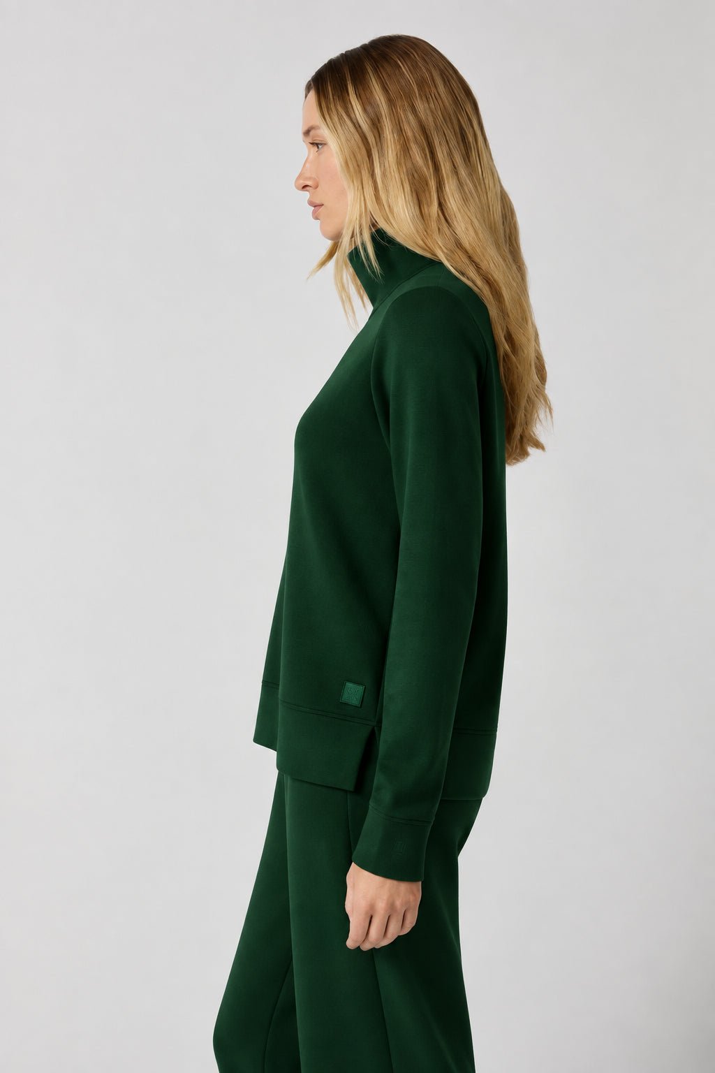 Dreamweave Mock Neck SweatshirtTopsPosh Boutique