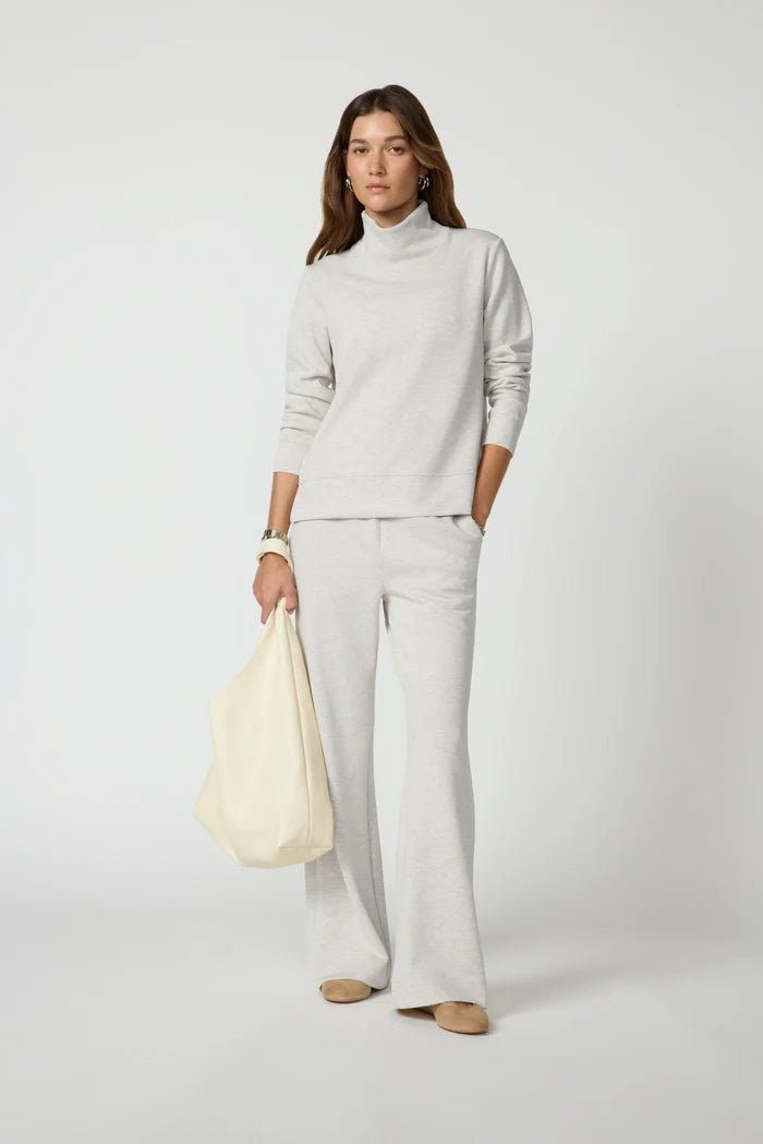 Dreamweave Mock Neck SweatshirtTopsPosh Boutique