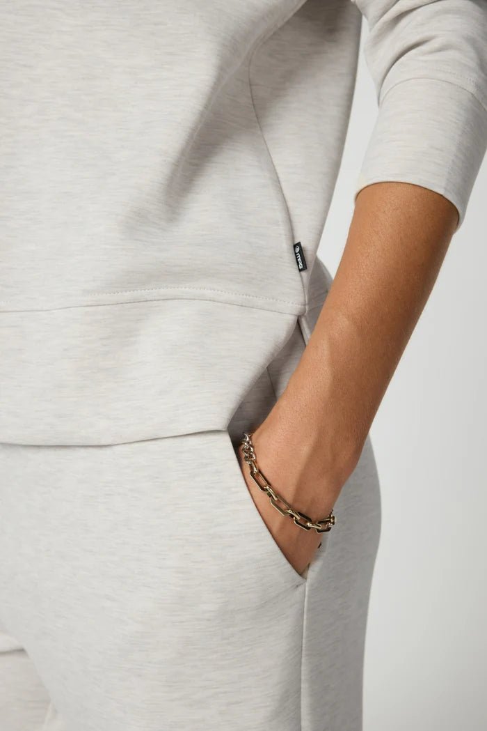 Dreamweave Mock Neck SweatshirtTopsPosh Boutique