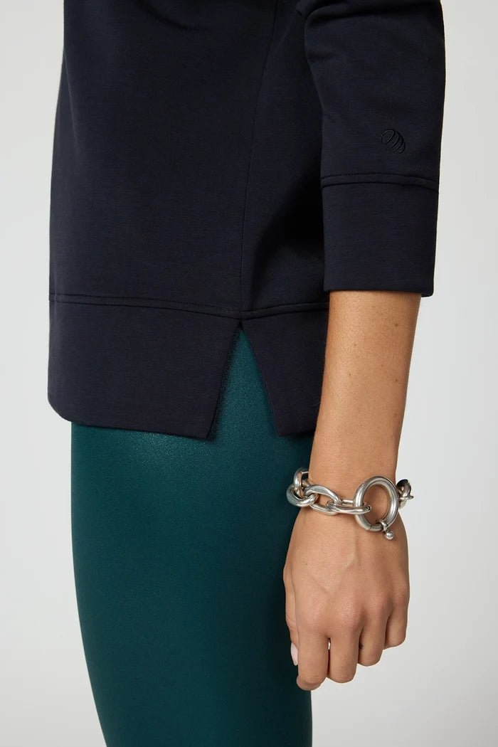 Dreamweave Mock Neck SweatshirtTopsPosh Boutique