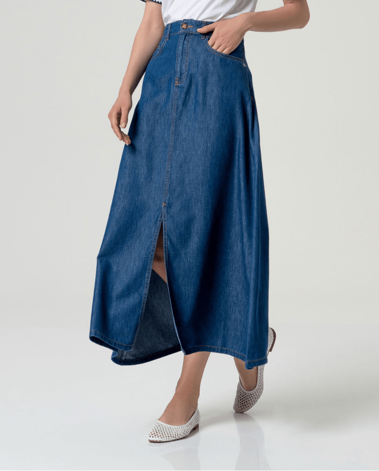 Dylan Denim SkirtSkirtsPosh Boutique