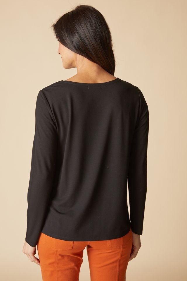 Easy Long Sleeve TopTopsPosh Boutique