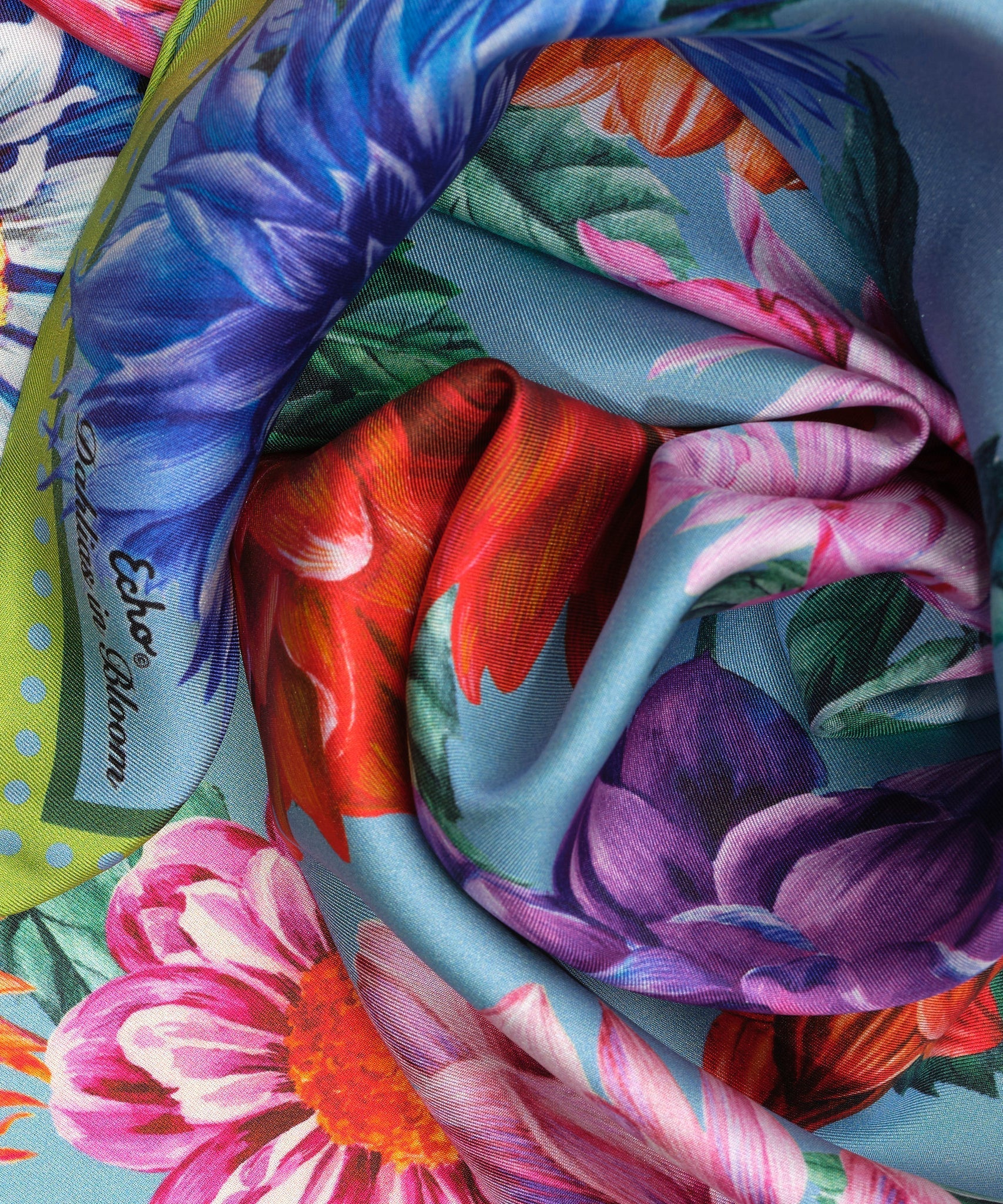 Echo Dahlias in Bloom ScarfScarvesPosh Boutique