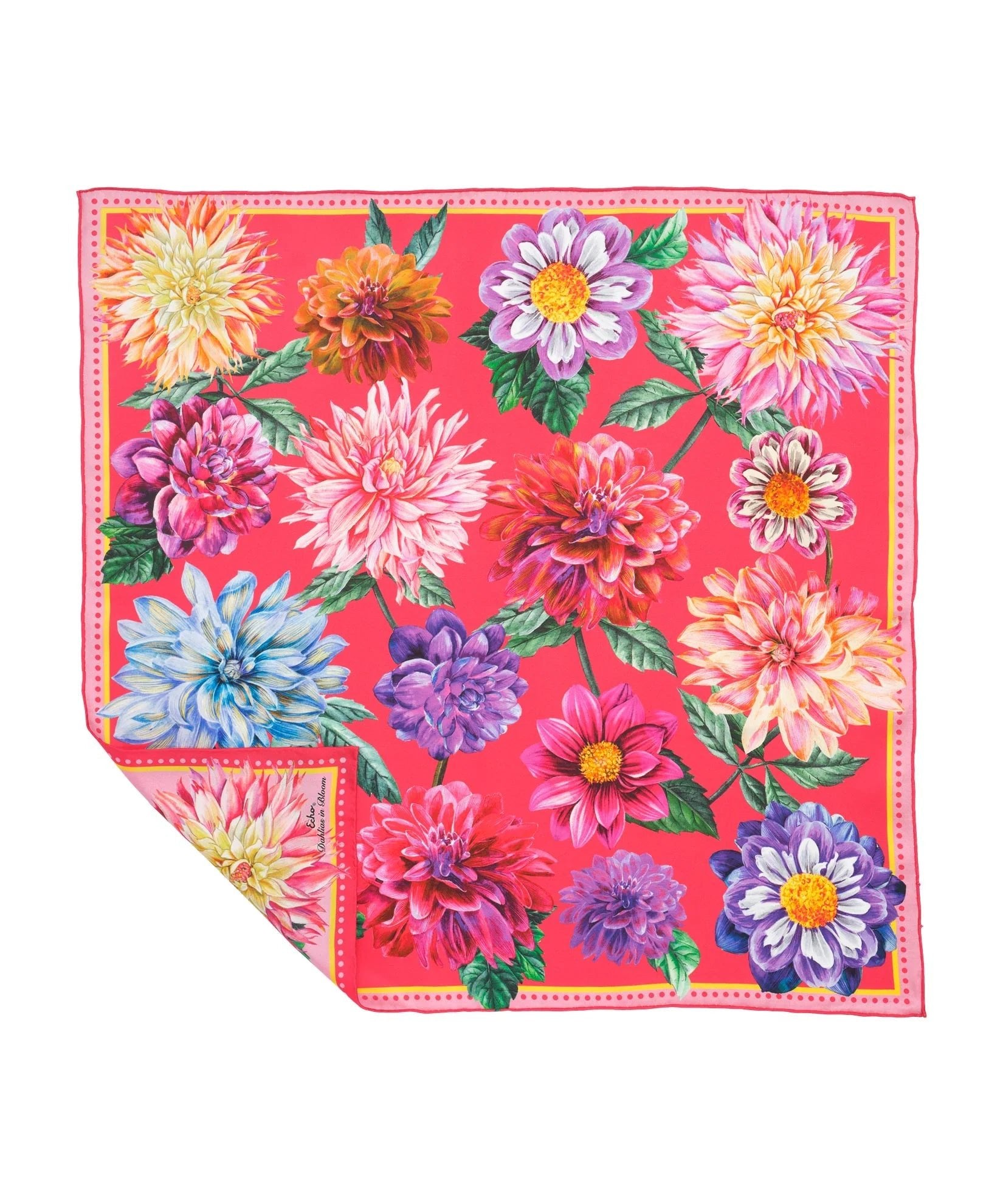 Echo Dahlias in Bloom ScarfScarvesPosh Boutique