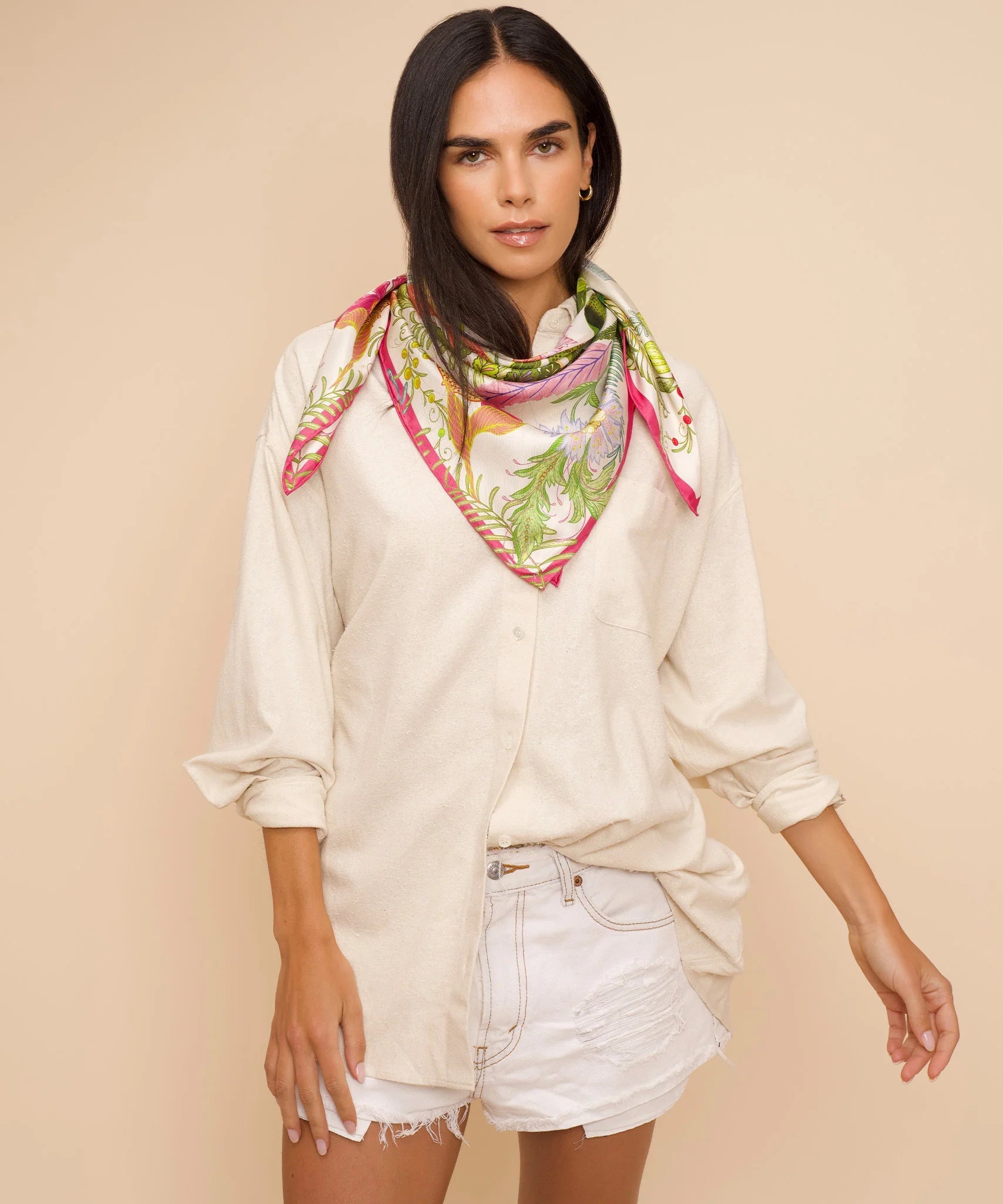 Echo Oasis Silk ScarfScarvesPosh Boutique