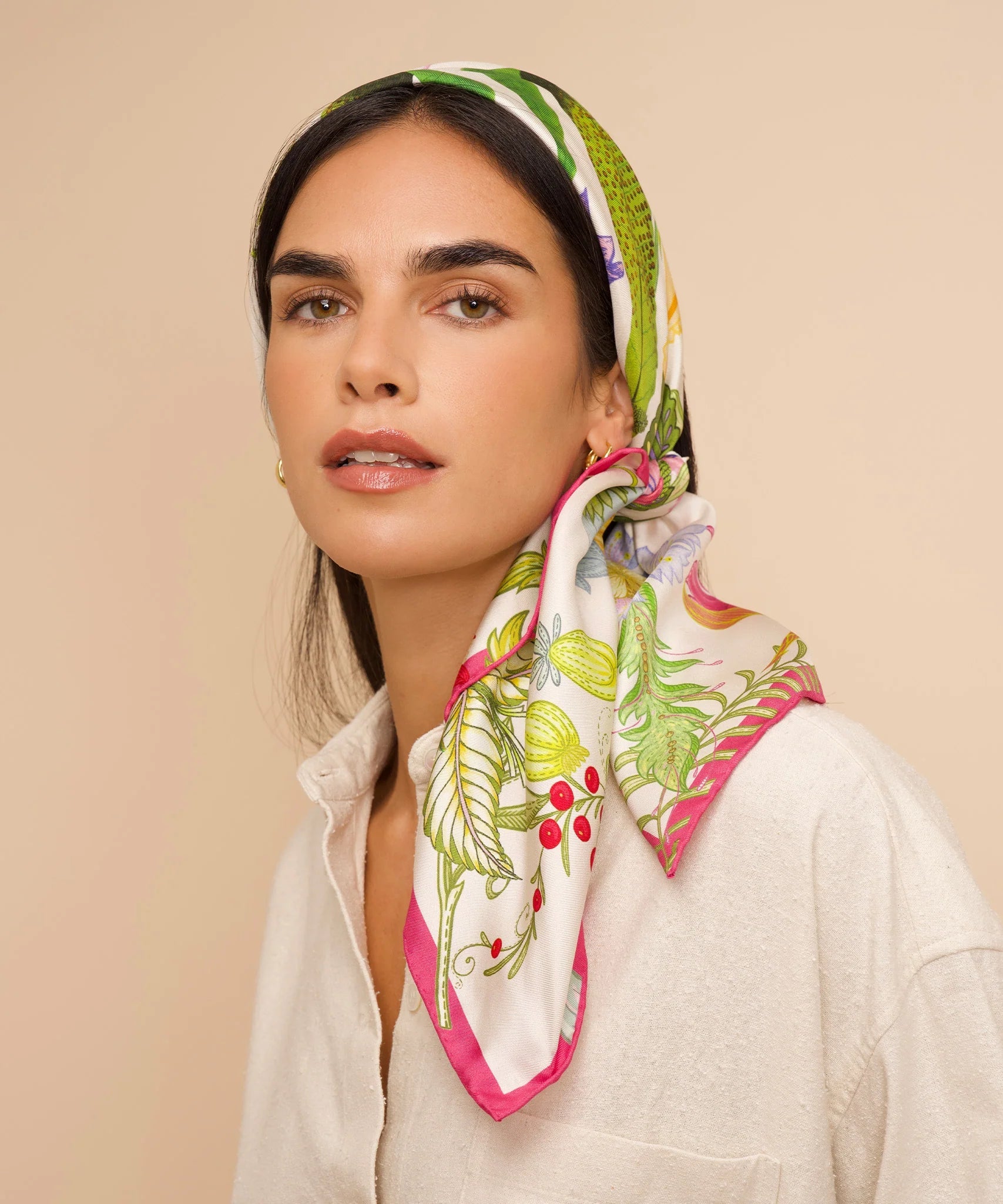 Echo Oasis Silk ScarfScarvesPosh Boutique