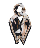 Echo Paper Palms Diamond ScarfScarvesPosh Boutique