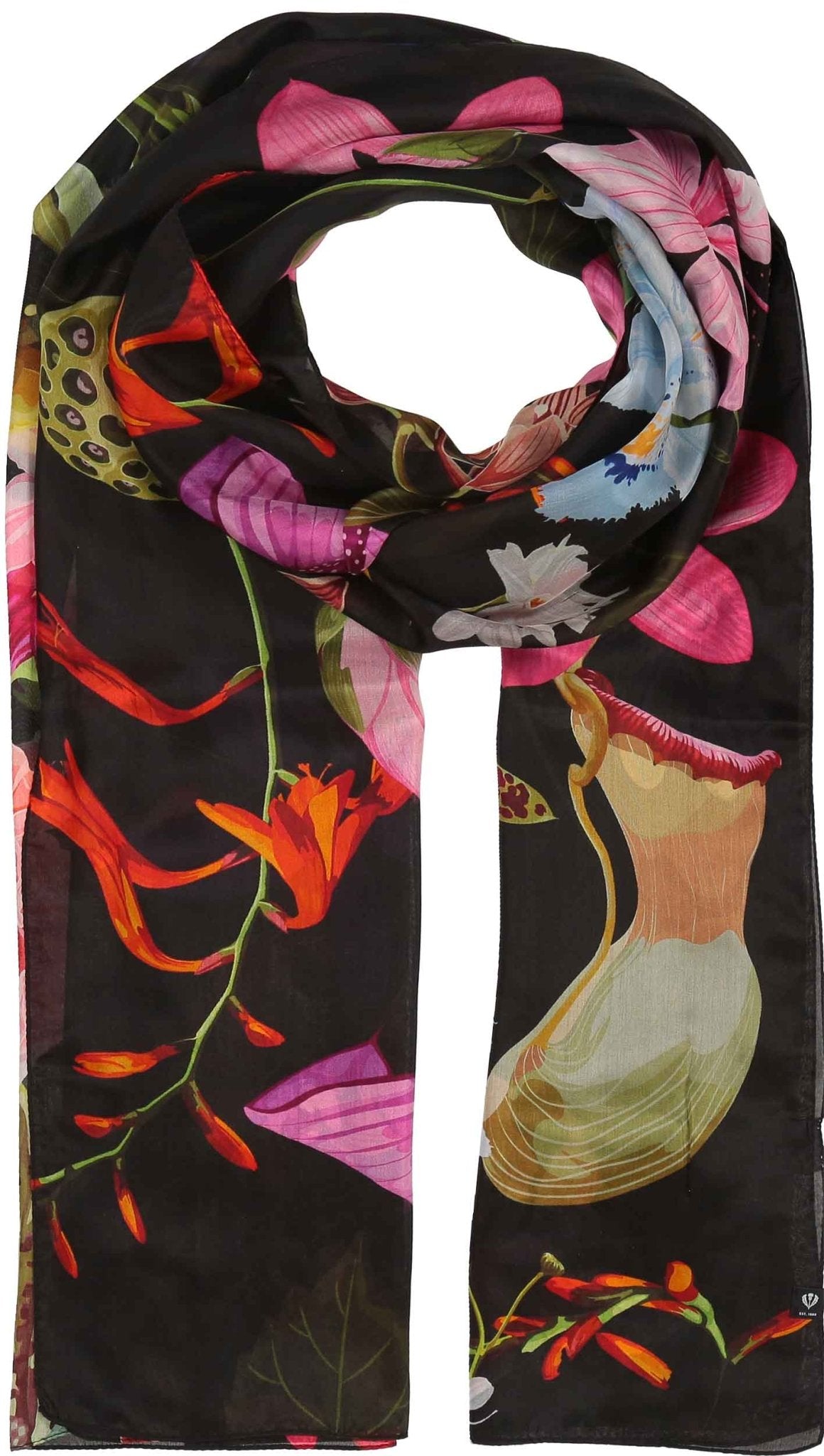 Elegant Silk StoleScarvesPosh Boutique