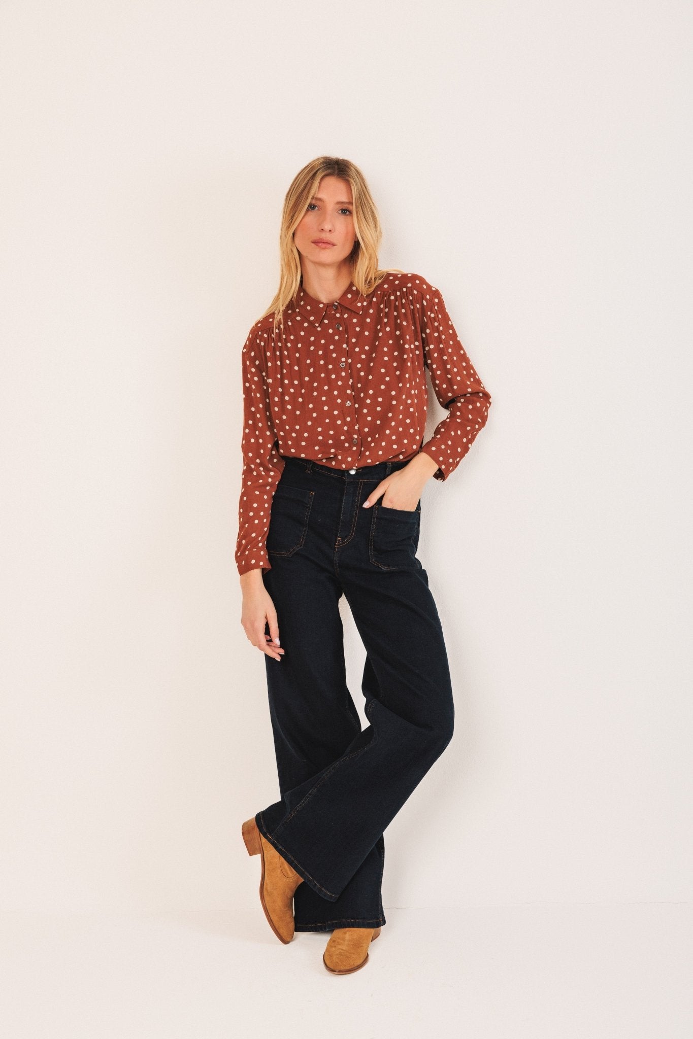 Elena BlouseTopsPosh Boutique