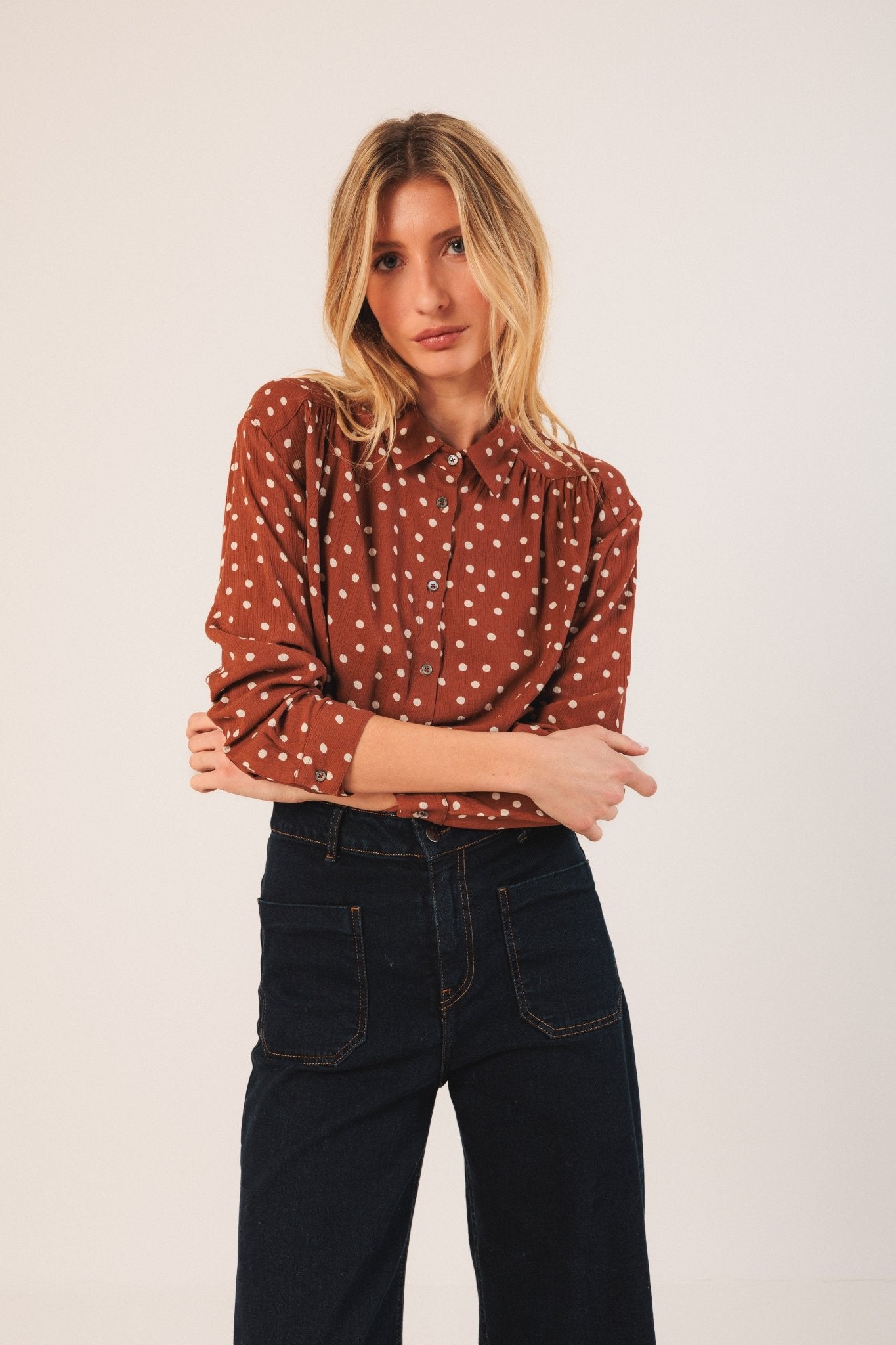 Elena BlouseTopsPosh Boutique