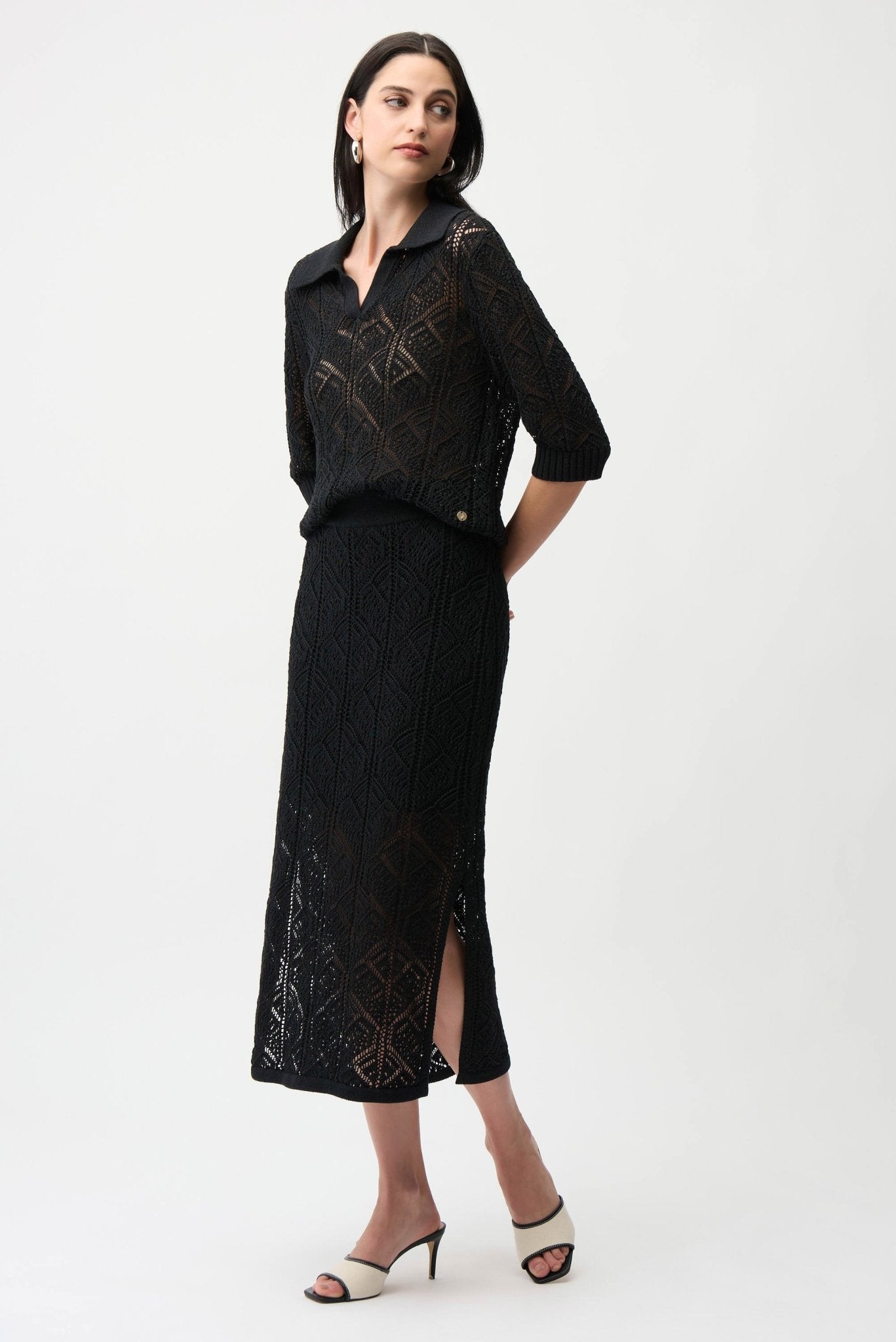 Elise Crochet SkirtPosh Boutique