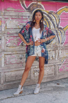 Ellemairco Wild Bloom KimonoJacketsPosh Boutique
