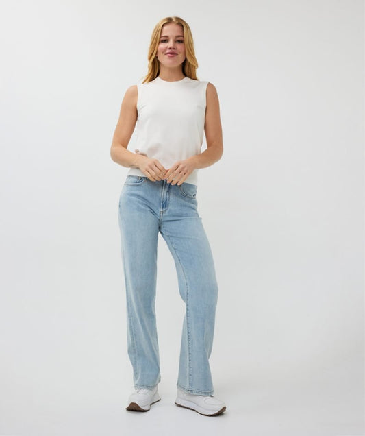 Esqualo Basic Knit SingletTopsPosh Boutique