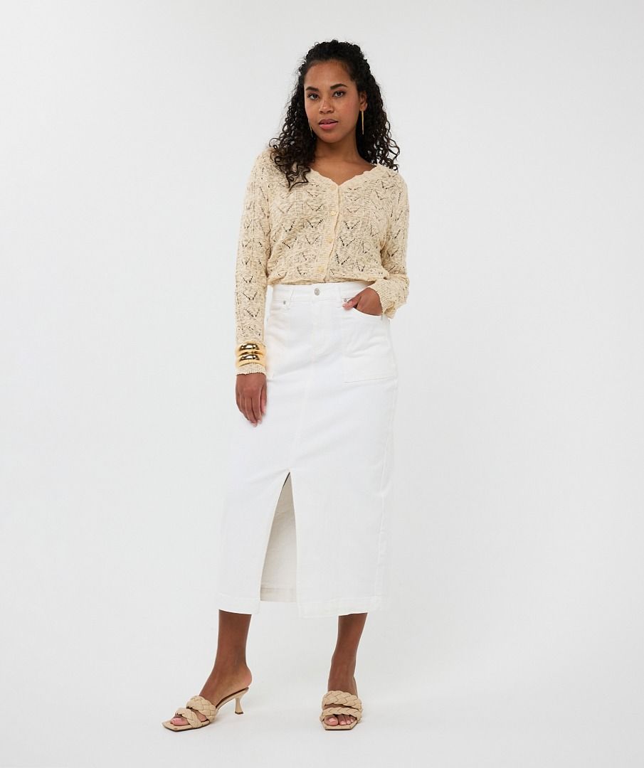 Esqualo Crochet CardiganSweatersPosh Boutique