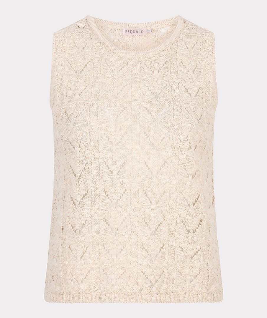 Esqualo Crochet TankTopsPosh Boutique