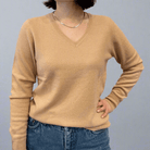 EWSCA Cashmere V - Neck SweaterSweatersPosh Boutique