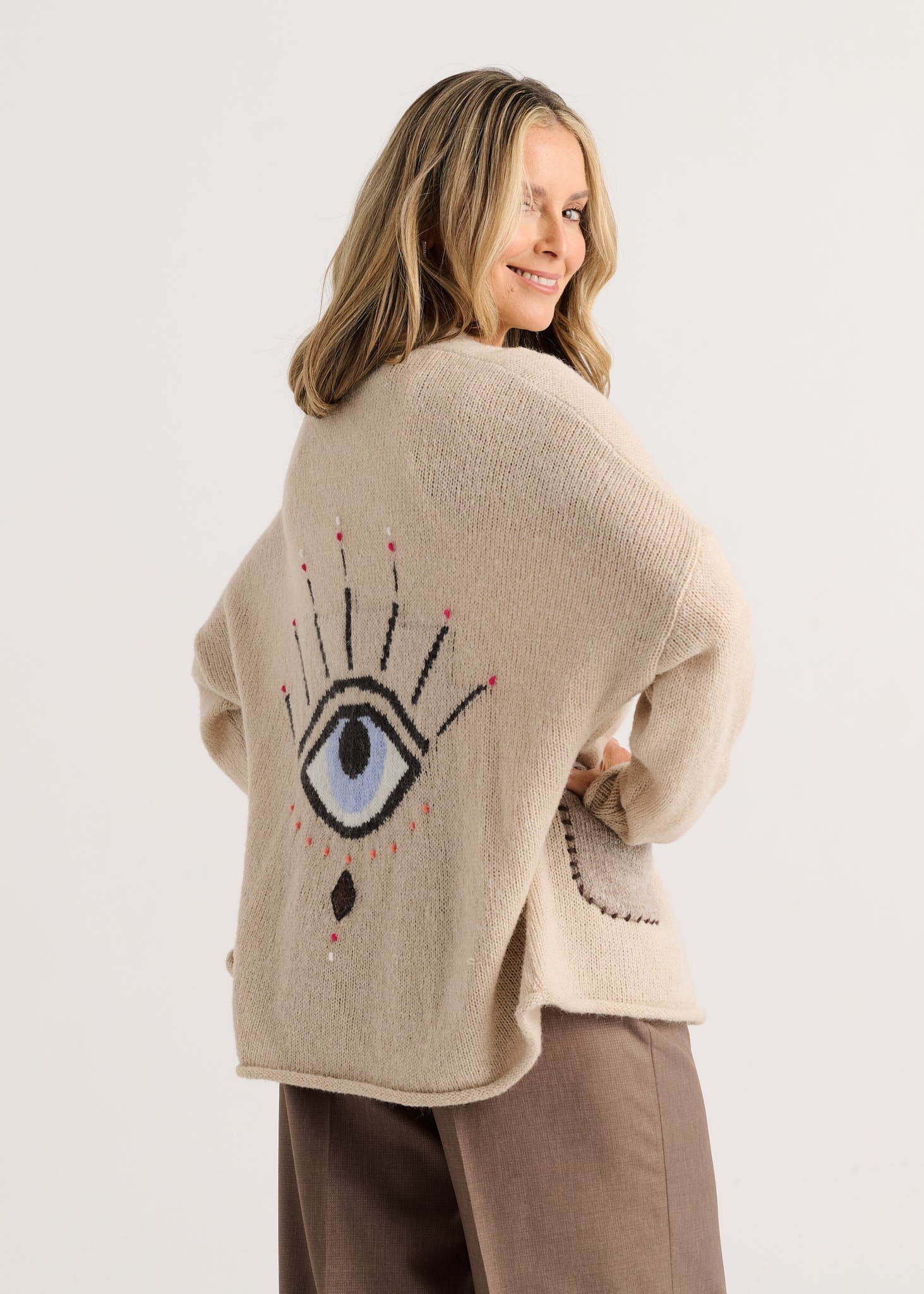 Eye Spy Cardigan – Posh Boutique