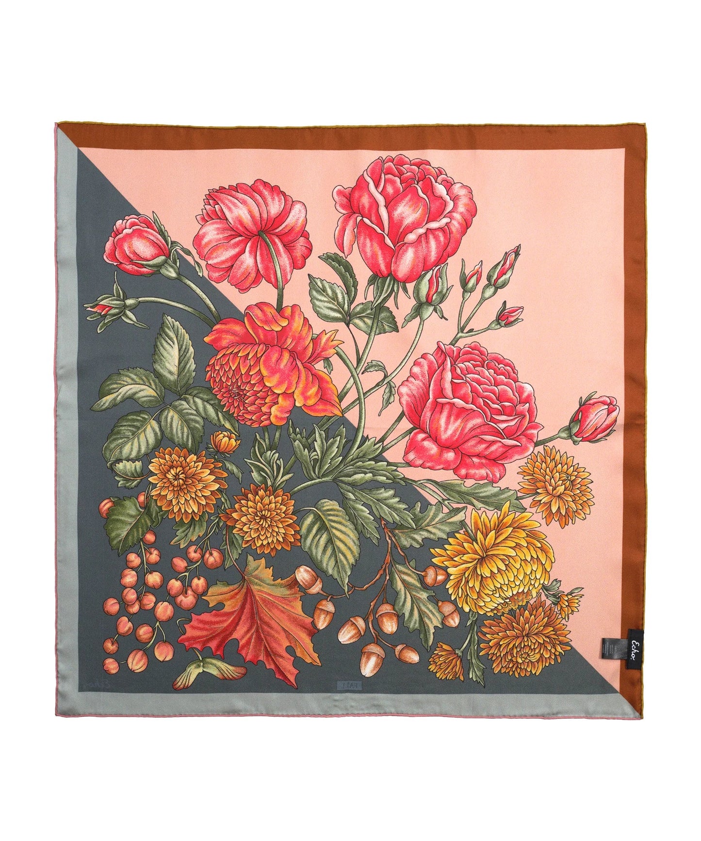 Fall Silk BandanaScarvesPosh Boutique