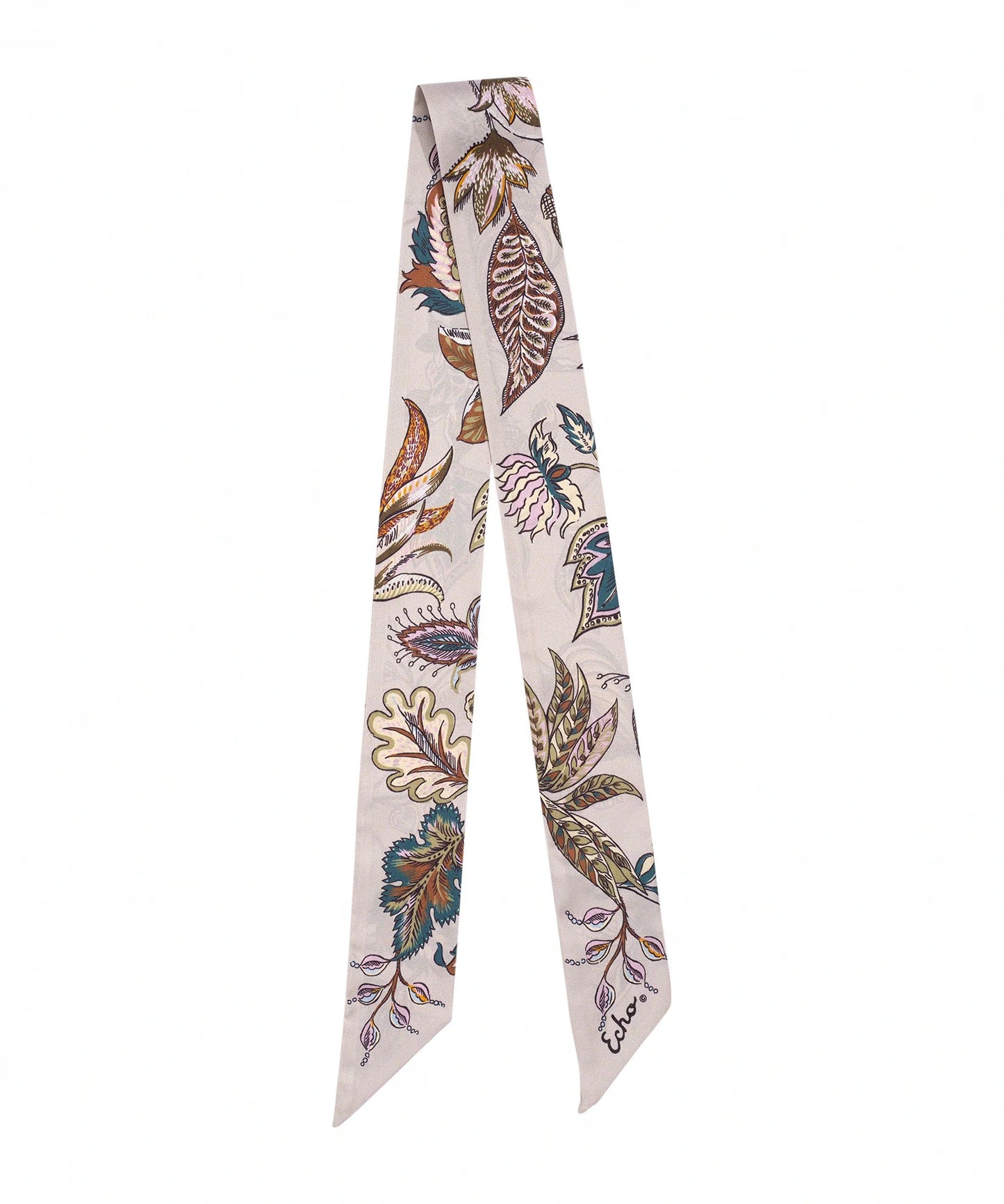 Falling Leaves Ribbon ScarfScarvesPosh Boutique
