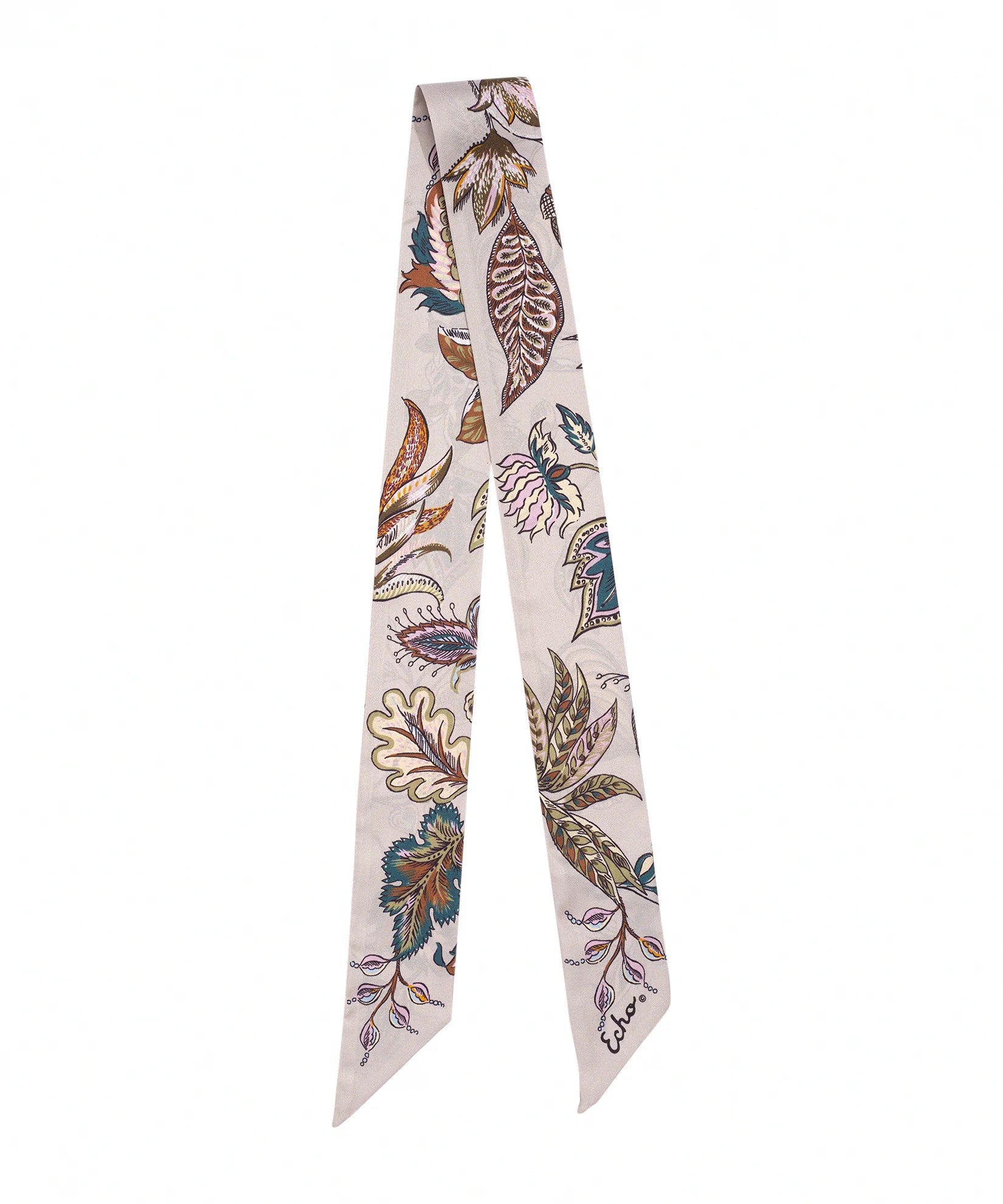 Falling Leaves Ribbon ScarfScarvesPosh Boutique