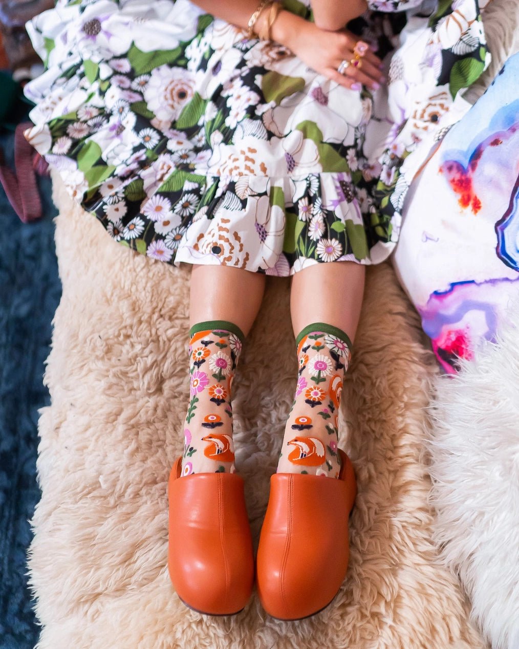 Feeling Foxy Sheer SocksPosh Boutique