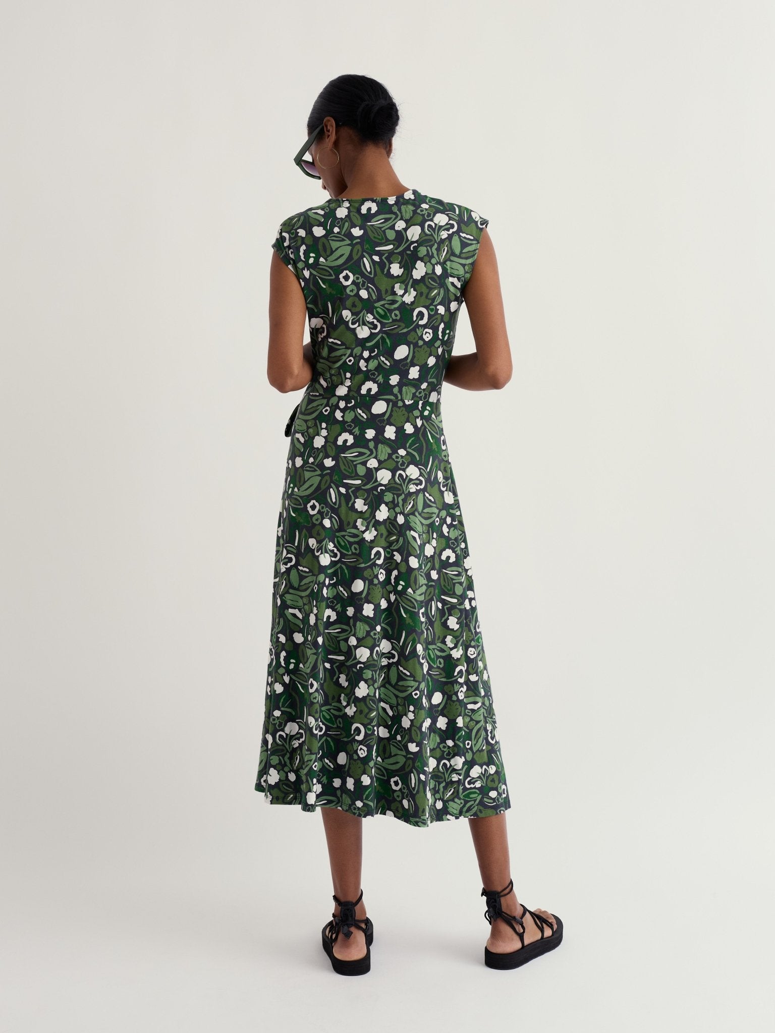 Fettling Tie Midi DressPosh Boutique