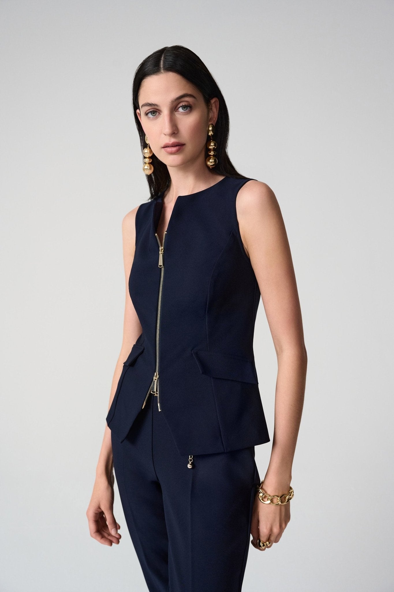 Fitted VestPosh Boutique