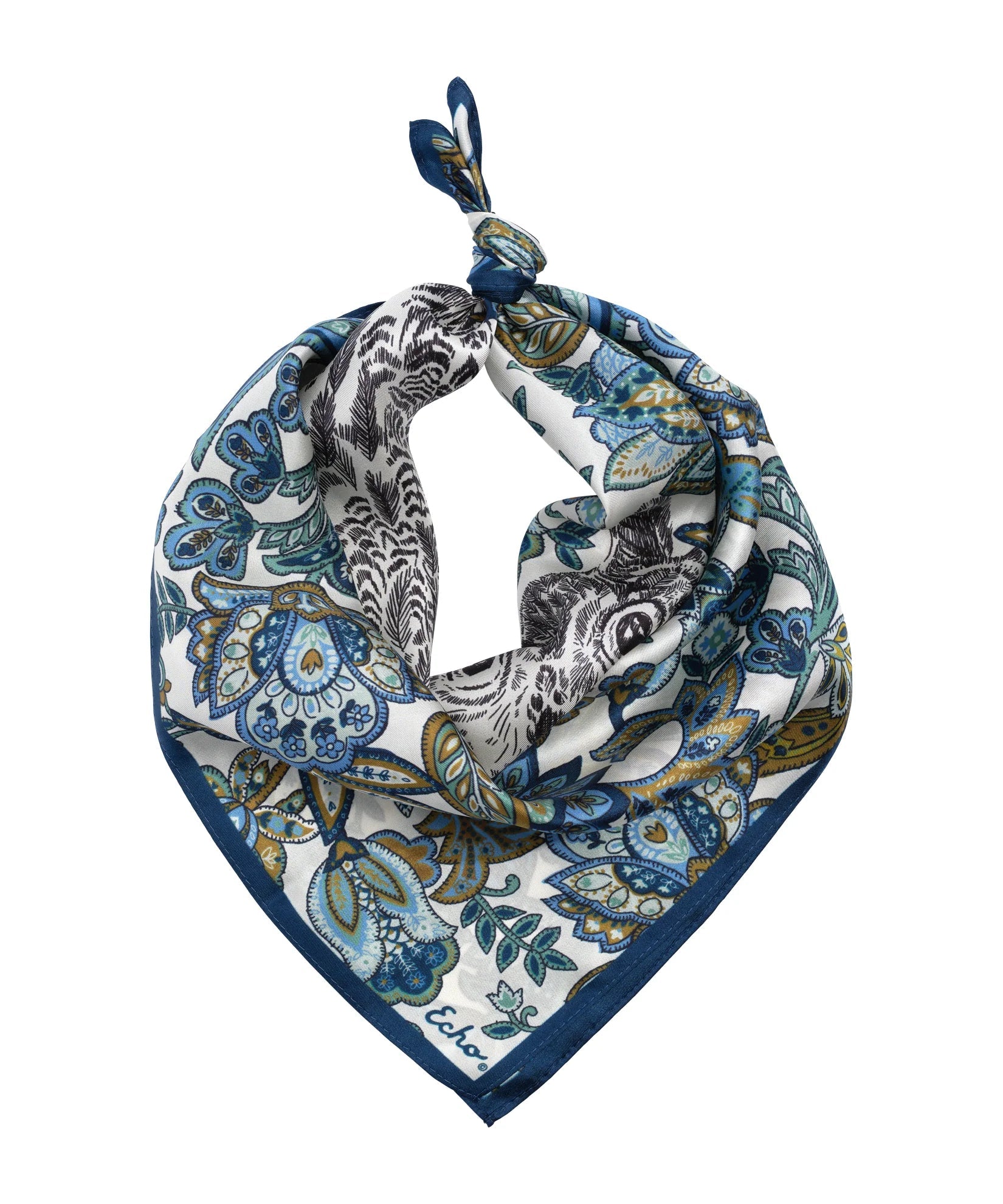 "Flaco" Silk BandanaScarvesPosh Boutique