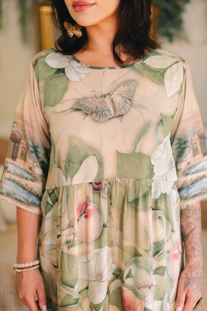 Fleur De Soleil Tunic DressPosh Boutique