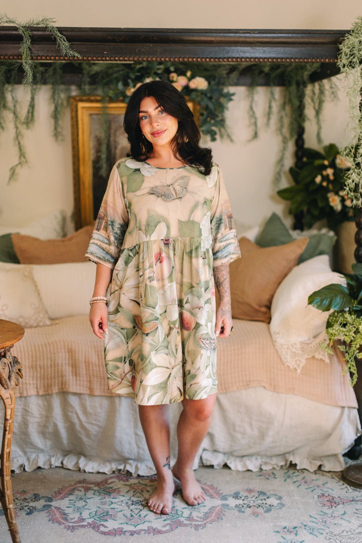 Fleur De Soleil Tunic DressPosh Boutique