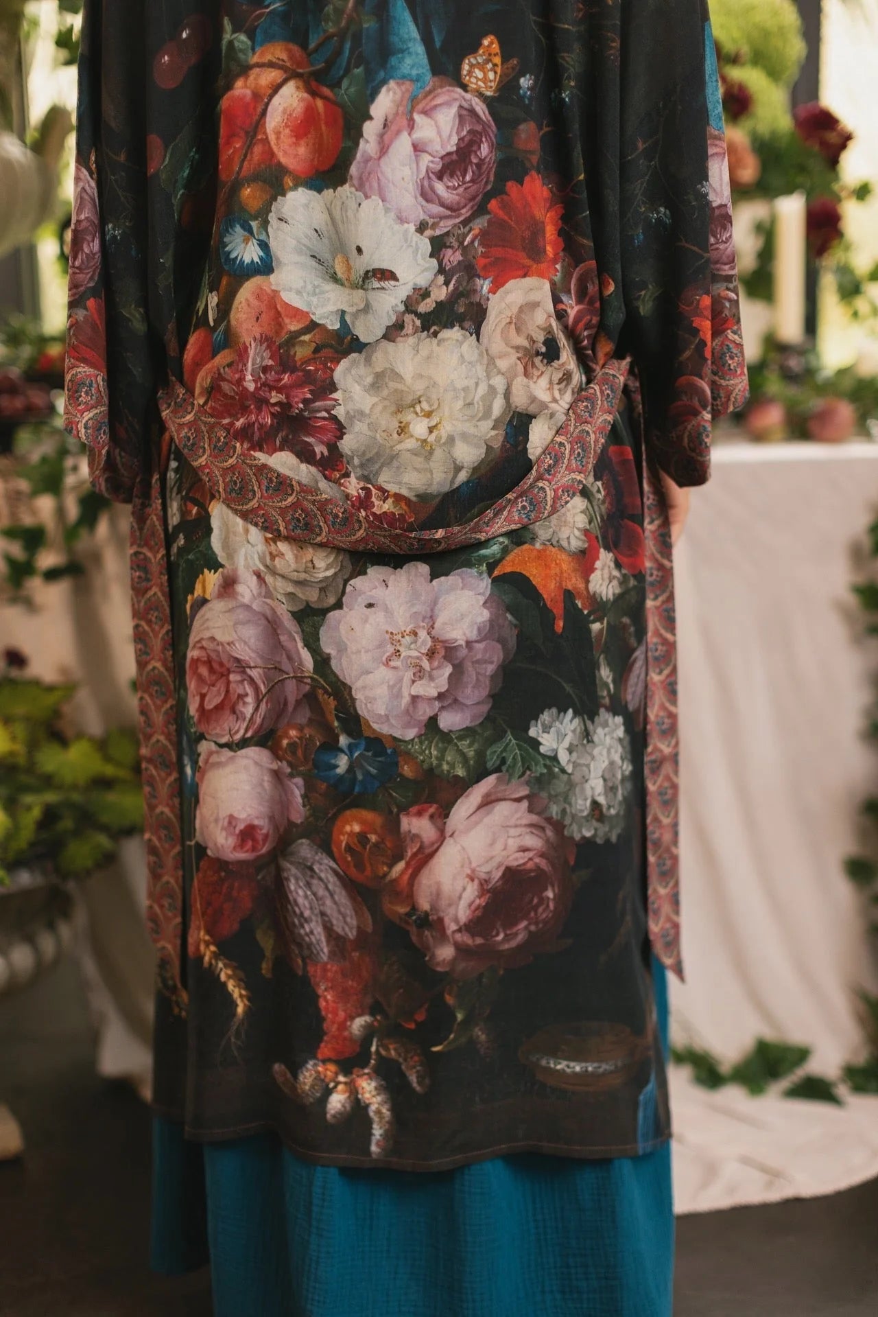 Flight of Fancy Long KimonoJacketsPosh Boutique