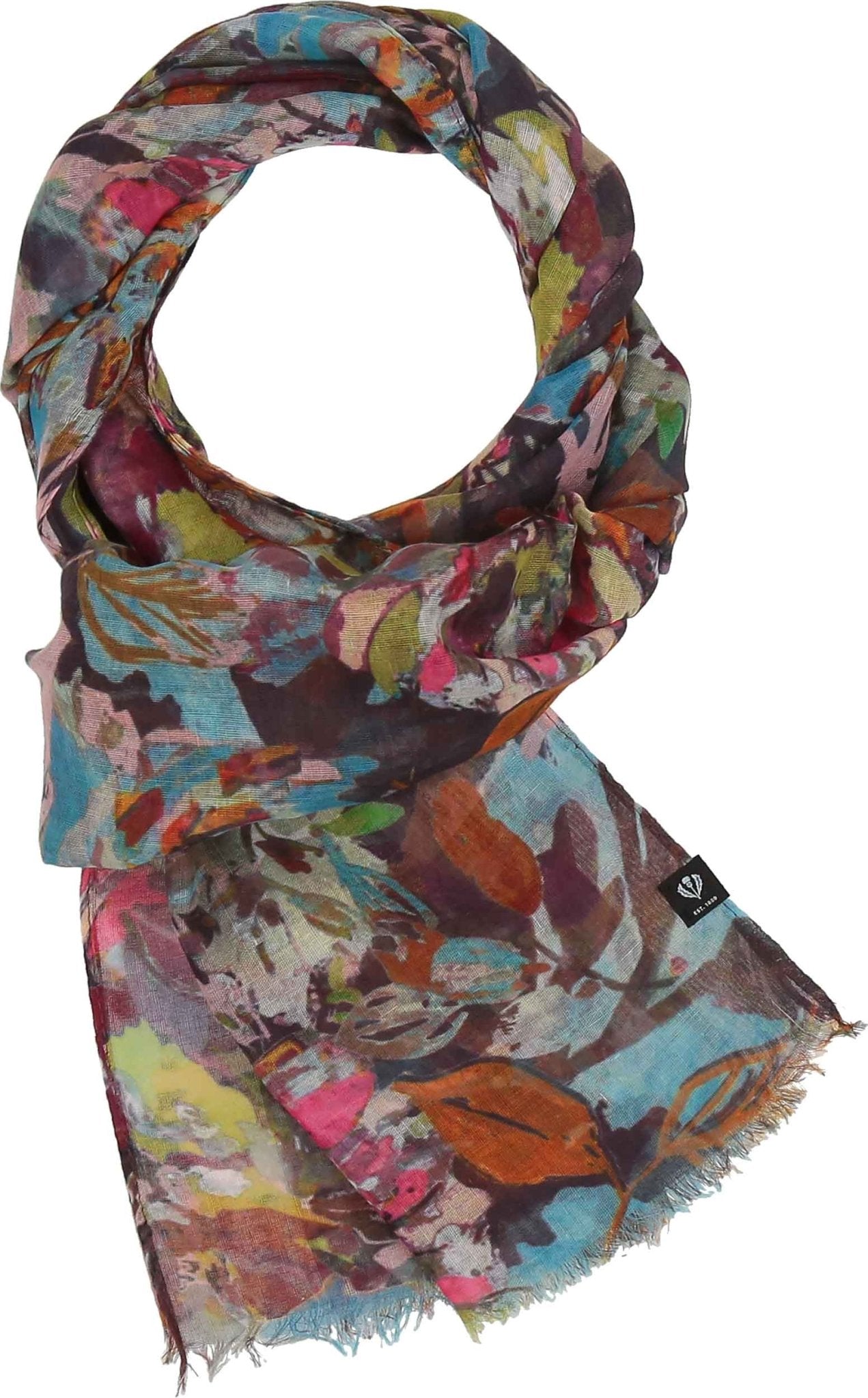 Floral Print Sustainable ScarfScarvesPosh Boutique