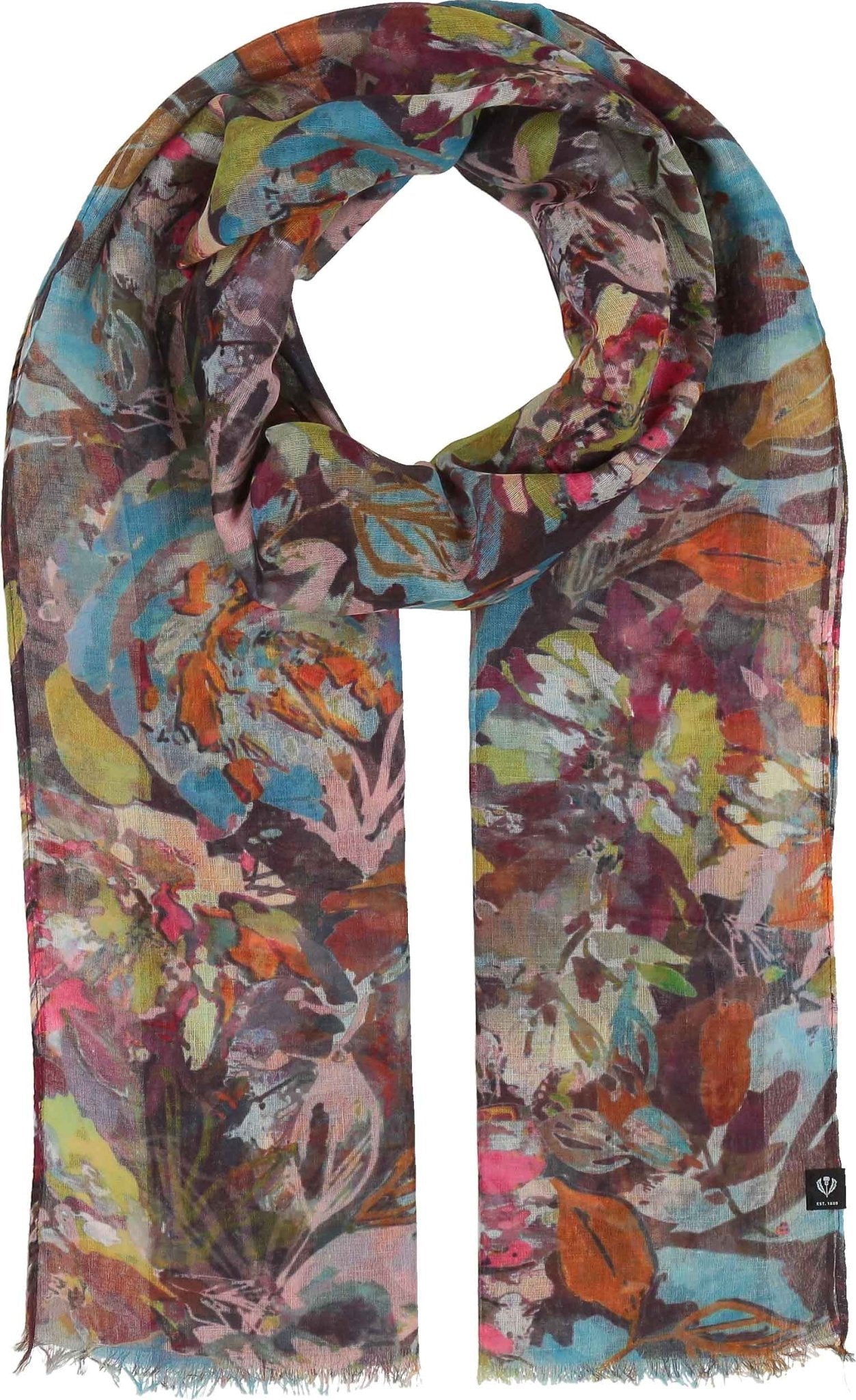 Floral Print Sustainable ScarfScarvesPosh Boutique
