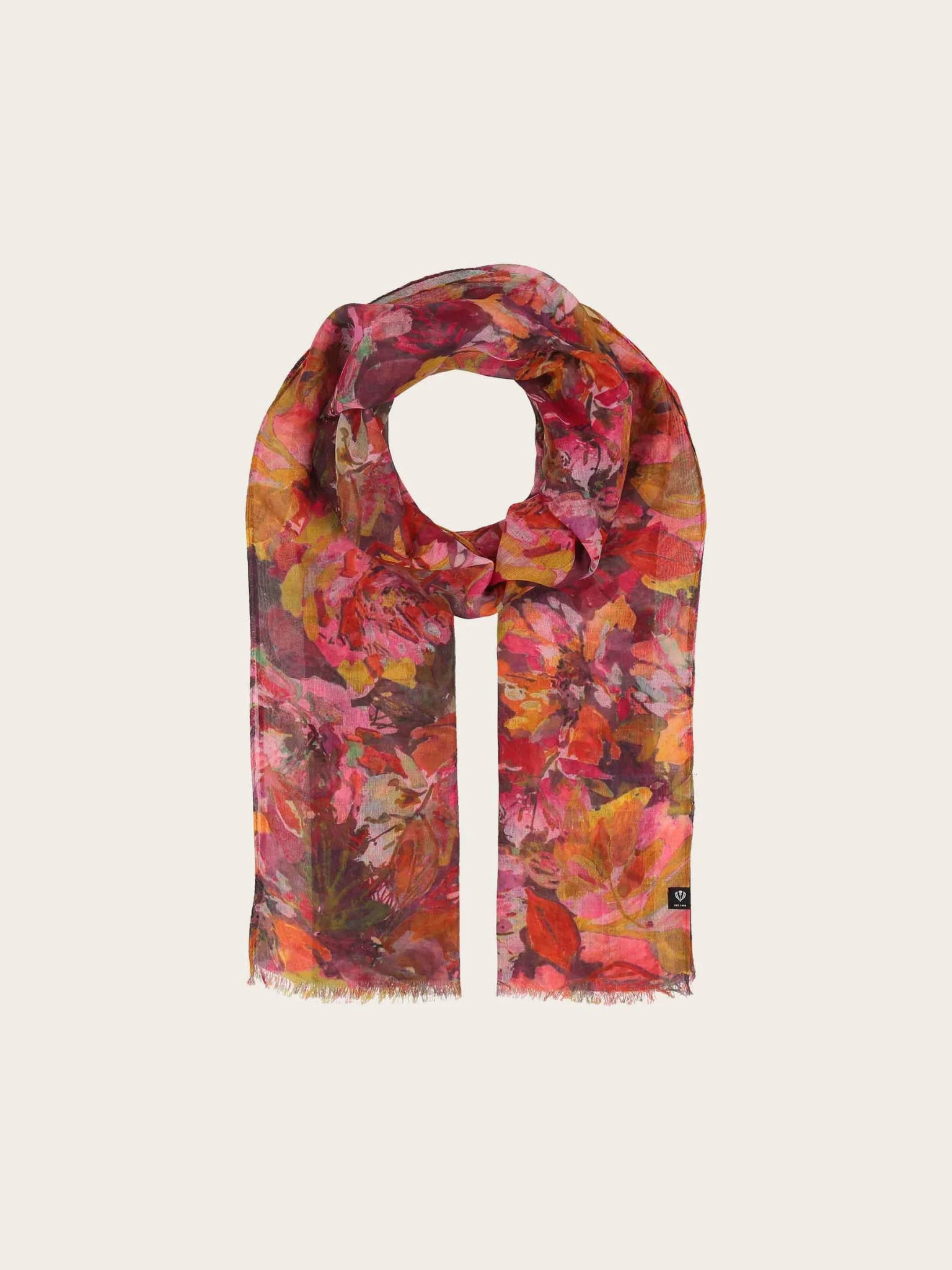 Floral Print Sustainable ScarfScarvesPosh Boutique