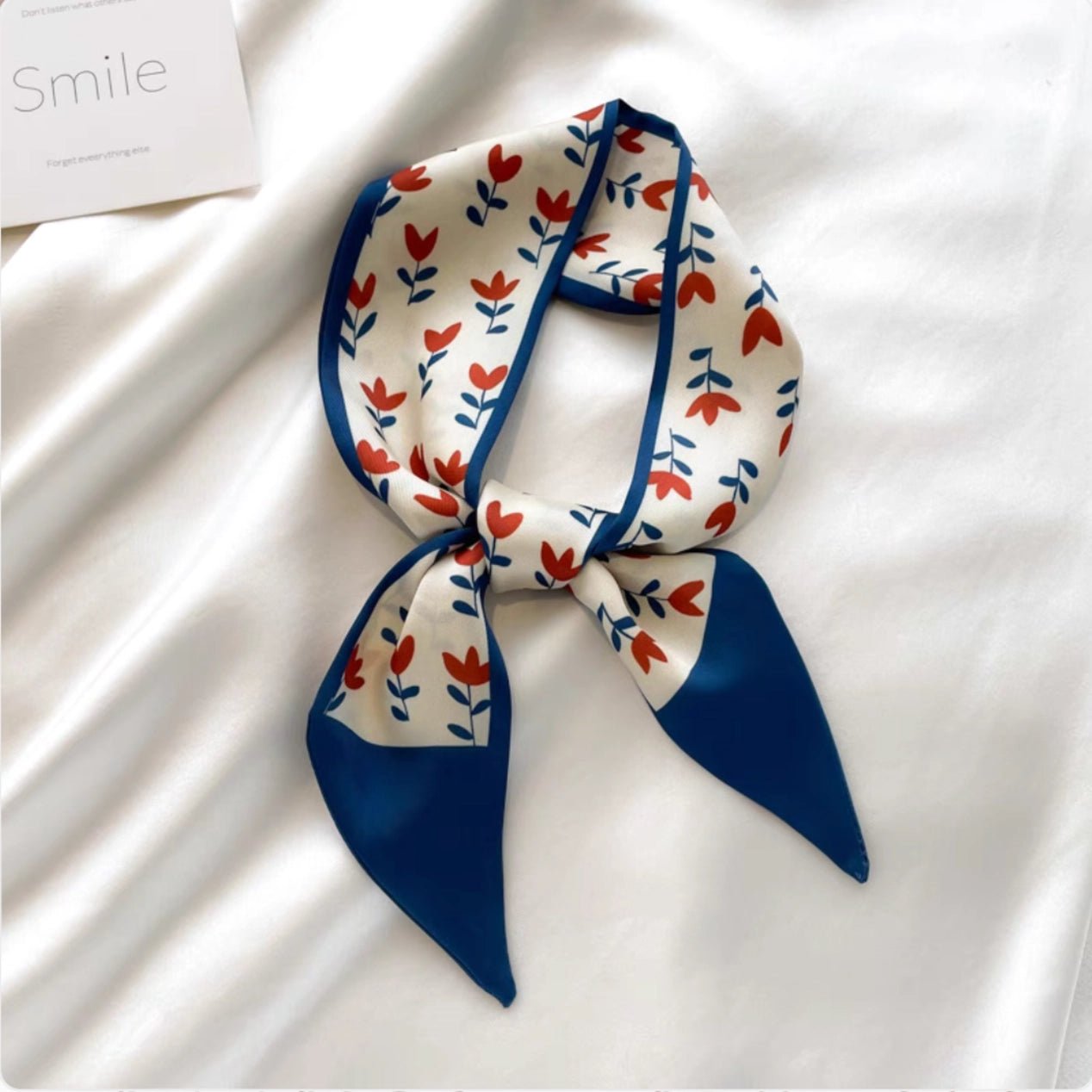 Floral Twilly ScarfScarvesPosh Boutique