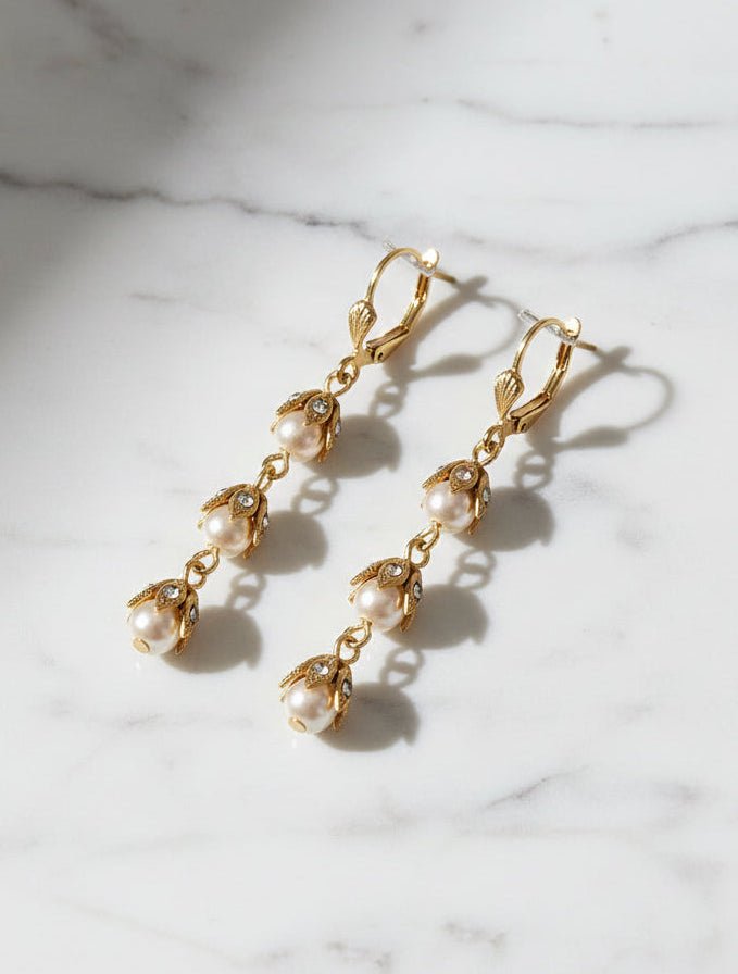 Florence Pearl earringsJewelryPosh Boutique