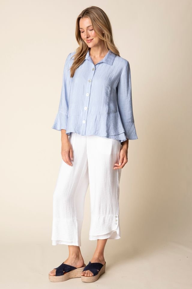 Flounce ShirtTopsPosh Boutique