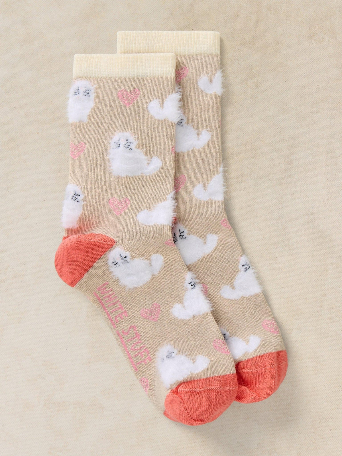 Fluffy Cat Ankle SocksPosh Boutique