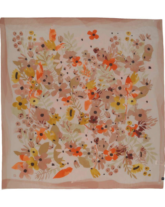 Fraas Floral Artistry Silk Scarf - Posh Boutique