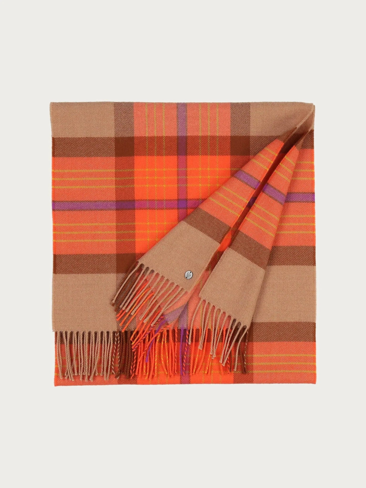 Fraas Modern Plaid ScarfScarvesPosh Boutique