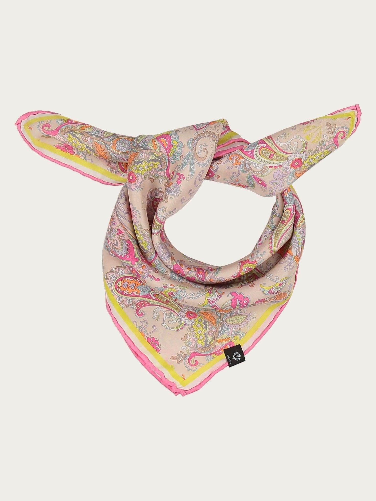 Fraas Paisley Silk ScarfScarvesPosh Boutique