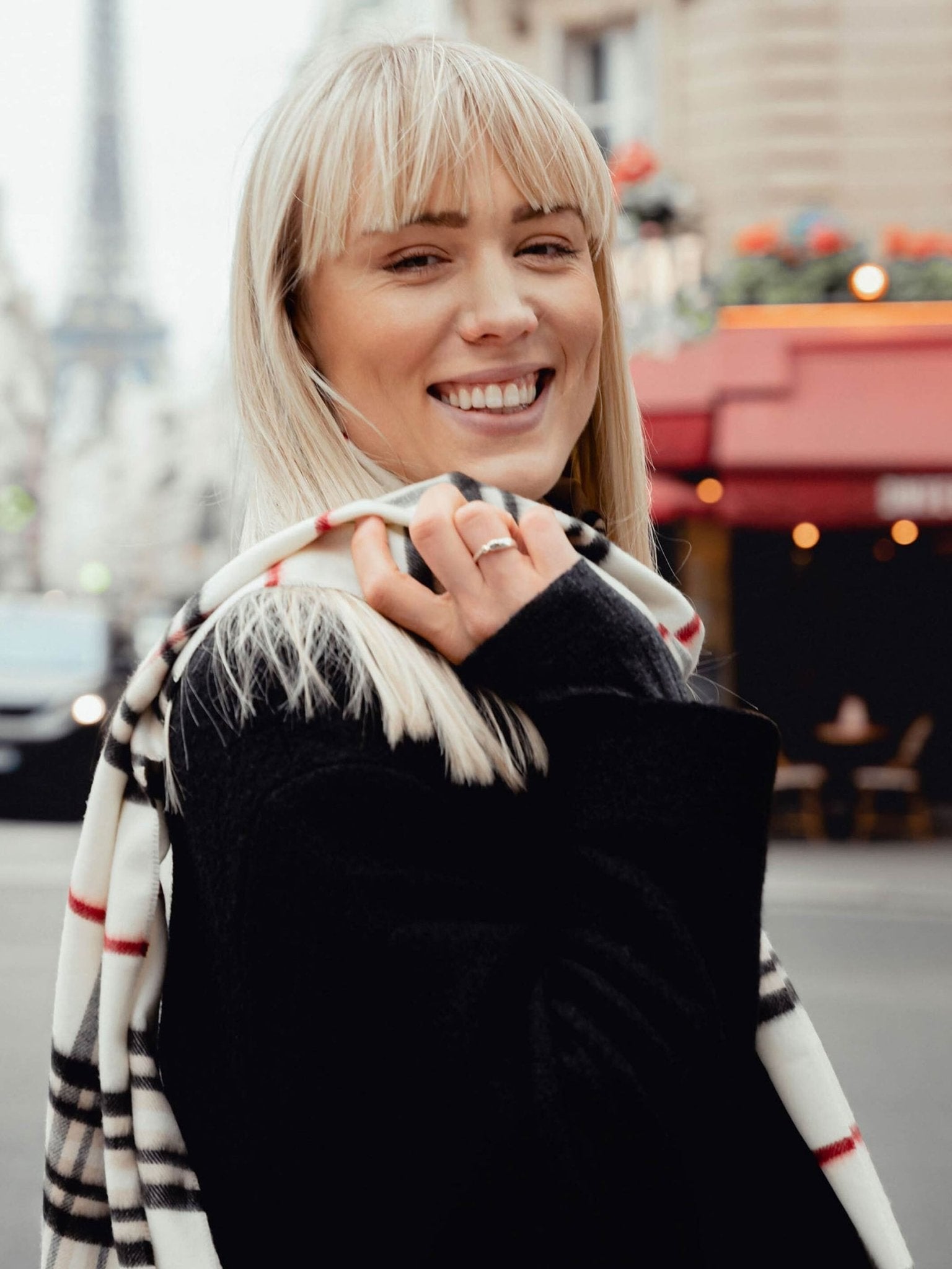 Fraas Plaid ScarfPosh Boutique